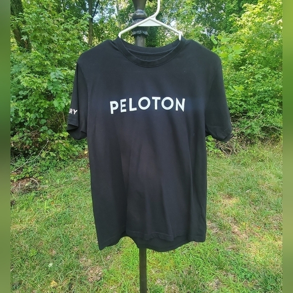 Bundle Only: PELOTON  Centuray Cotton Black Short Sleeve T-Shirt Size Small - Picture 2 of 6
